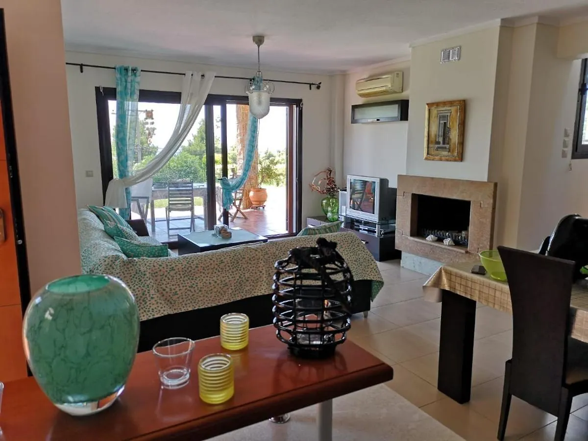 Luxury Sea View Vila 125M2 Siviri